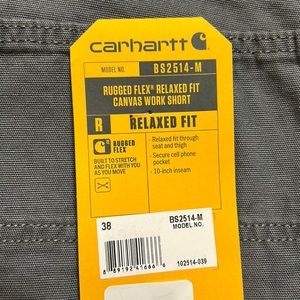 Men's Rugged Flex Rigby Carhartt Shorts